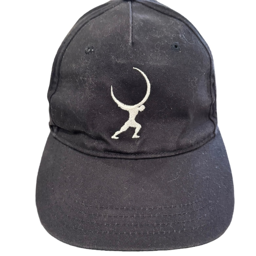 QUAKE bathing in the moonlight black baseball cap Sz OS